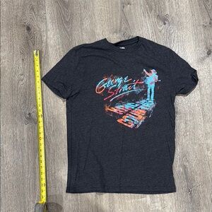 George Strait Men's T-Shirt - Black Wrangler